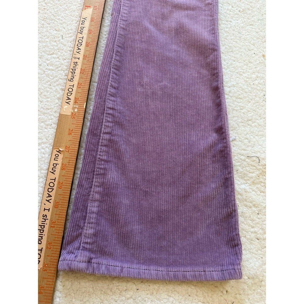 Wrangler Women's Corduroy Size 24/34 Purple Westward High Rise Bootcut 626 Pants - Picture 7 of 8